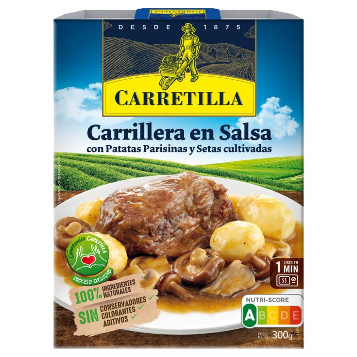 CARRILLERA EN SALSA, 300GR CARRETILLA