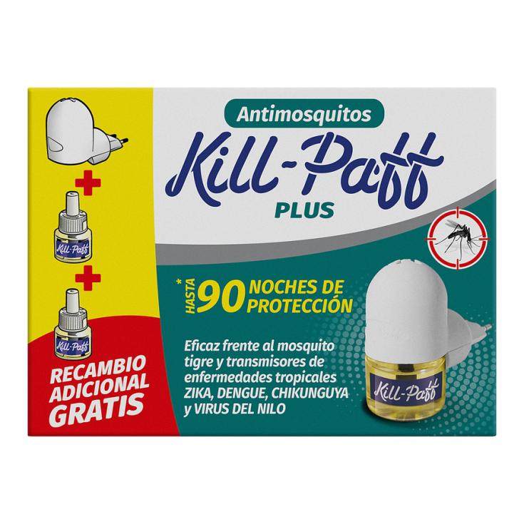 INSECTICIDA ELECTRICO MOSQUITOS AP+REC+ REC GRATIS KILL-PAFF