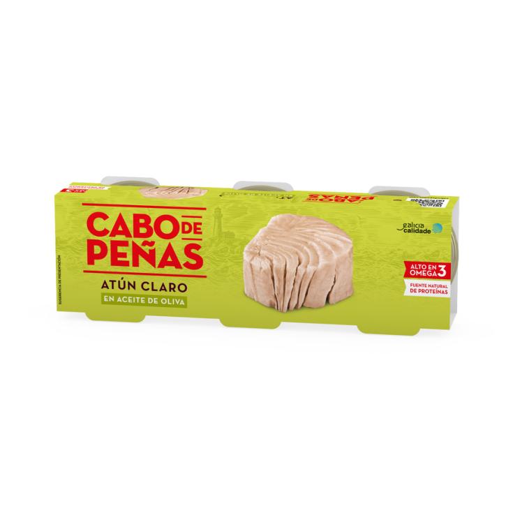 ATUN EN ACEITE DE OLIVA, 3X52GR CABO DE PEÑAS