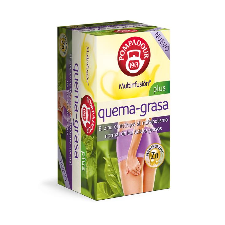 QUEMA GRASA, 20 SOBRES POMPADOUR