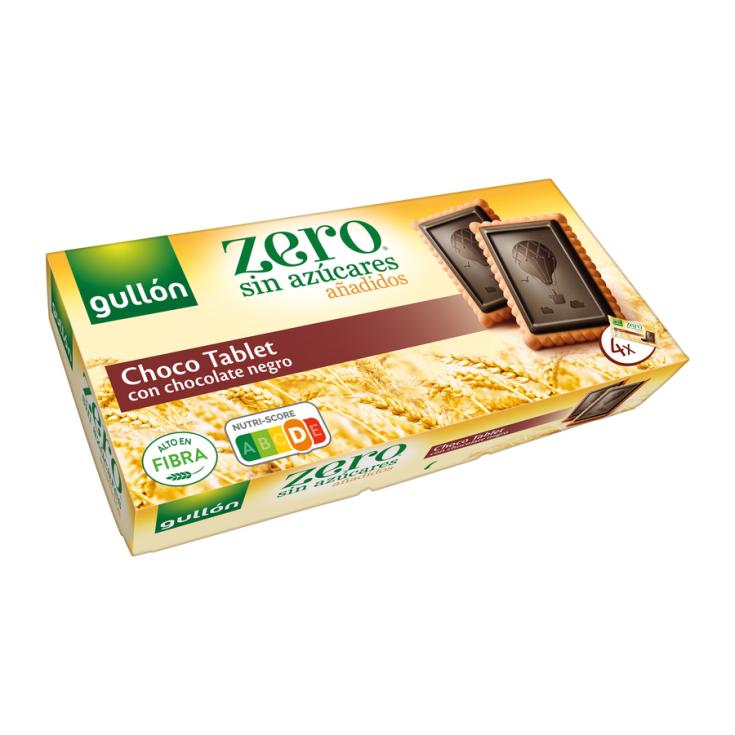 GALLETAS TABLET CHOCOLATE ZERO, 150GR GULLON