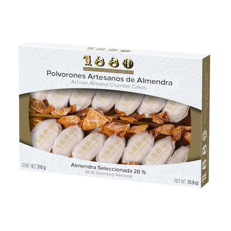 POLVORONES ARTESANOS DE ALMENDRA, 310G 1880