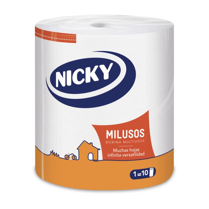 PAPEL DE COCINA COMPACTO MILUSOS, 1R NICKY