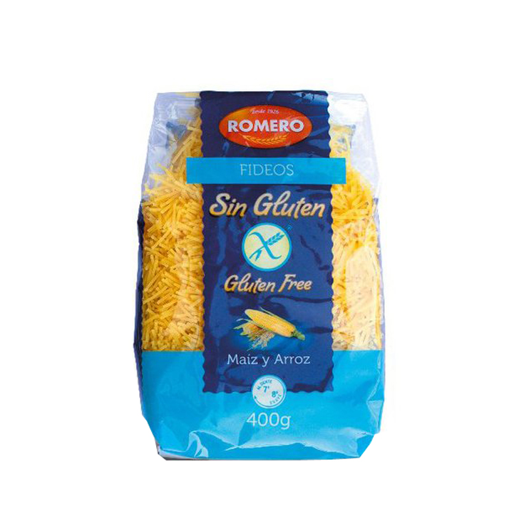 FIDEO SIN GLUTEN, 400GR ROMERO