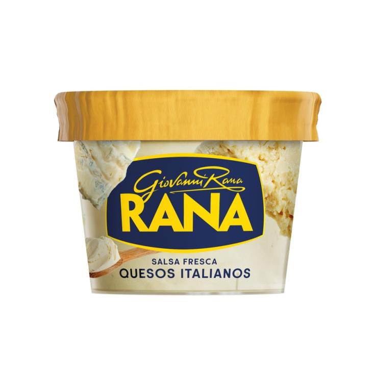 SALSA DE QUESOS ITALIANOS ,180G RANA