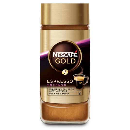 CAFE SOLUBLE GOLD ESPRESSO INTENSO, 100G NESCAFE