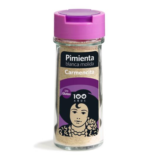 PIMIENTA BLANCA MOLIDA, 50G CARMENCITA