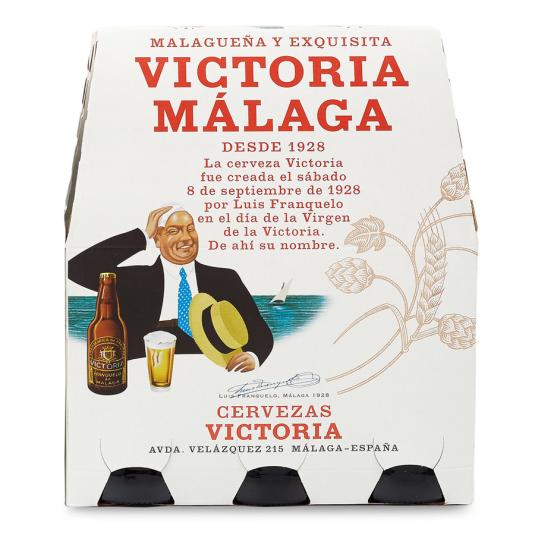 CERVEZA DE MALAGA, 6X250ML VICTORIA