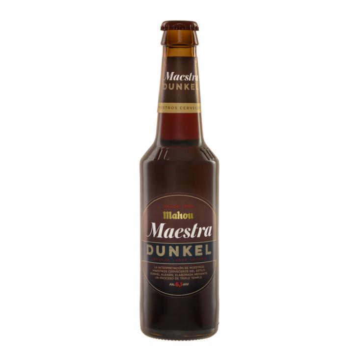 CERVEZA NEGRA MAESTRA DUNKEL, 330ML MAHOU