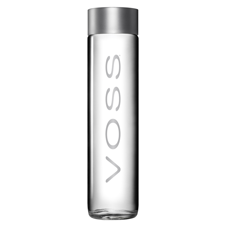 AGUA BOTELLA CRISTAL,800ML VOSS