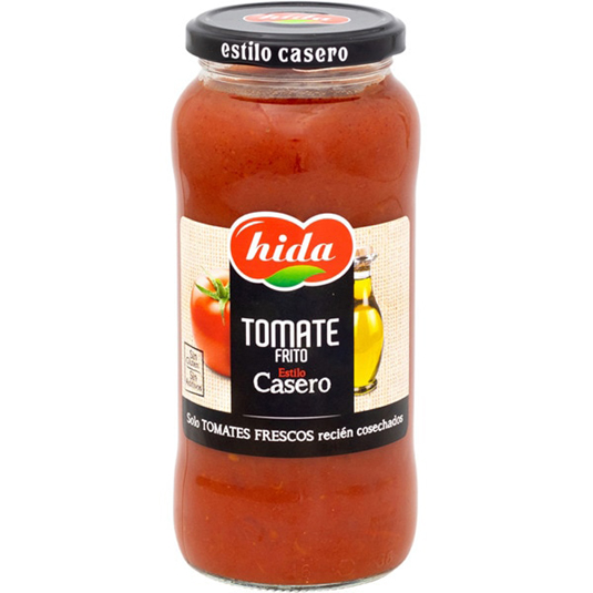 TOMATE FRITO, 560G HIDA