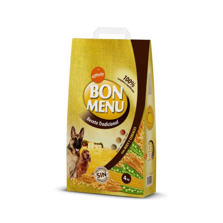 PIENSO PERRO ADULTO MENU TRADICIONAL,4KG BON MENU