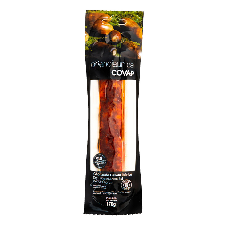 CHORIZO IBERICO DE BELLOTA, 170G ESENCIA UNICA