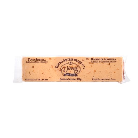 TURRON BLANDO ESPECIAL, 300G VICENS