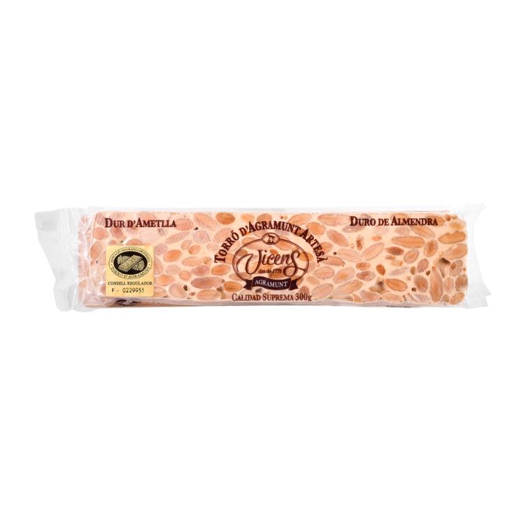 TURRON DURO ESPECIAL, 300G VICENS