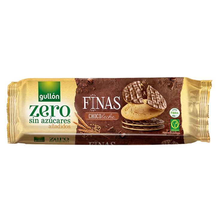 GALLETAS ZERO FINAS CHOCO LECHE, 150GR GULLON