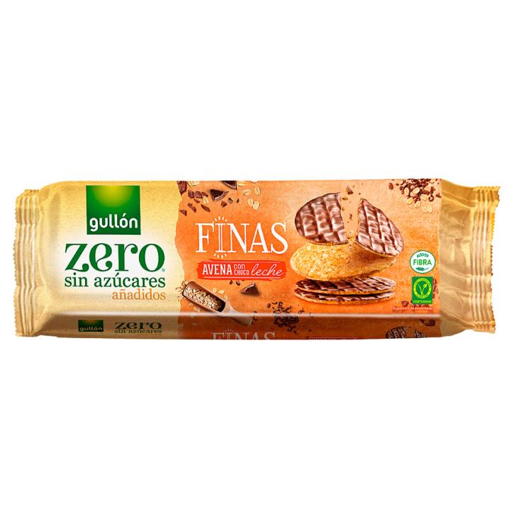 GALLETAS ZERO FINAS AVENA CHOCO, 150GR GULLON