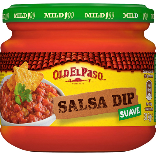 SALSA DIP SUAVE, 312G OLD EL PASO