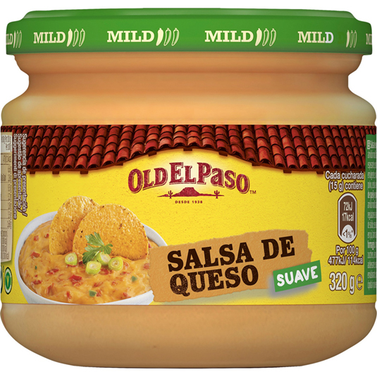 SALSA DE QUESO, 320G OLD EL PASO