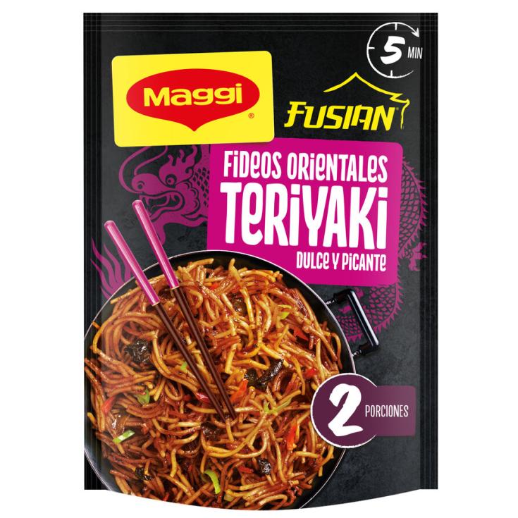 FIDEOS FUSIAN TERIYAKI, 130G MAGGI