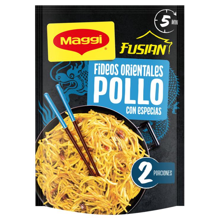 FIDEOS FUSIAN POLLO, 121G MAGGI