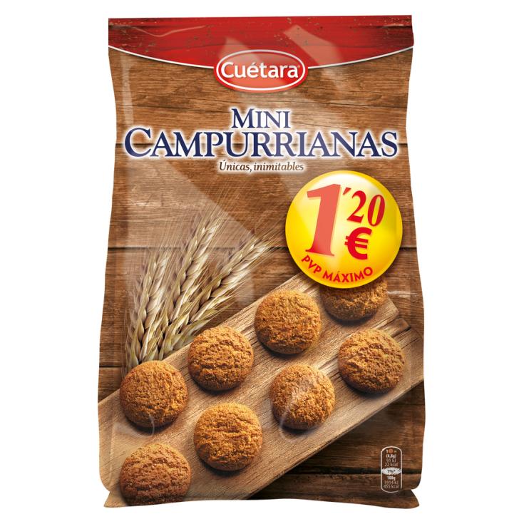 GALLETAS MINI CAMPURRIANAS, 260G CUETARA