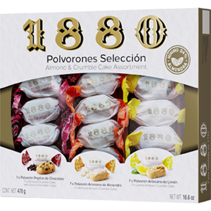 POLVORONES SELECCION, 470G 1880