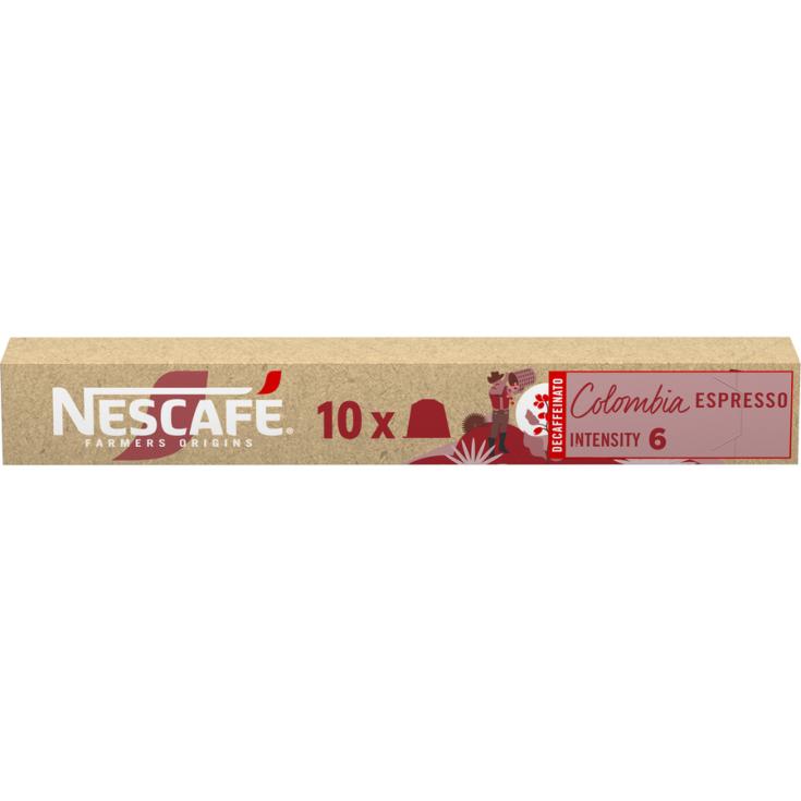 CAPSULAS CAFE DESCAFEINADO FARMER, 10CAP NESCAFE