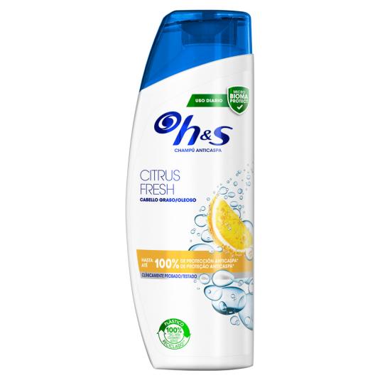 CHAMPU ANTICASPA CITRUS FRESH, 300 ML H&S