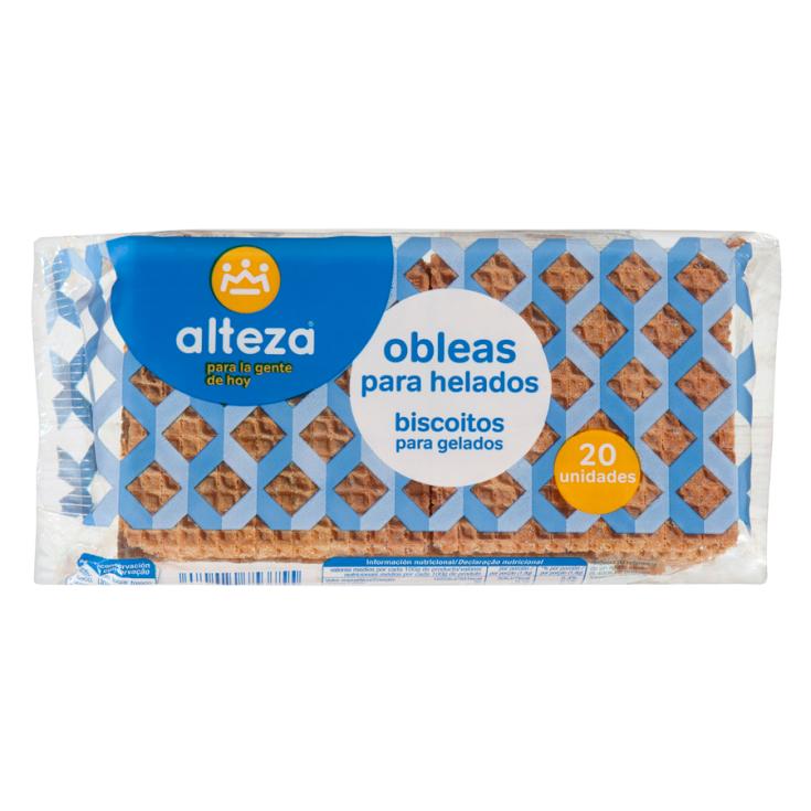 OBLEAS PARA HELADOS, 35GR DICAR