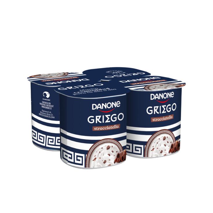 YOGUR GRIEGO STACCIATELLA, 4X115G DANONE