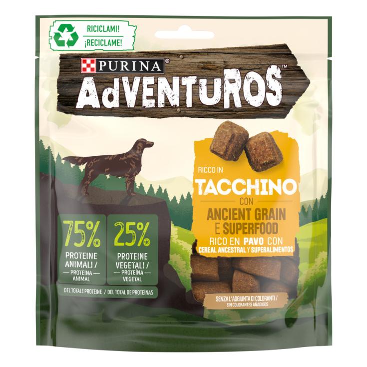 SNACK PARA PERRO PAVO, 120 GR ADVENTUROS