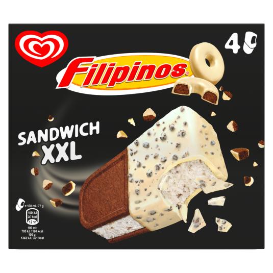 SANDWICH XXL FILIPINOS, 4X130ML FRIGO