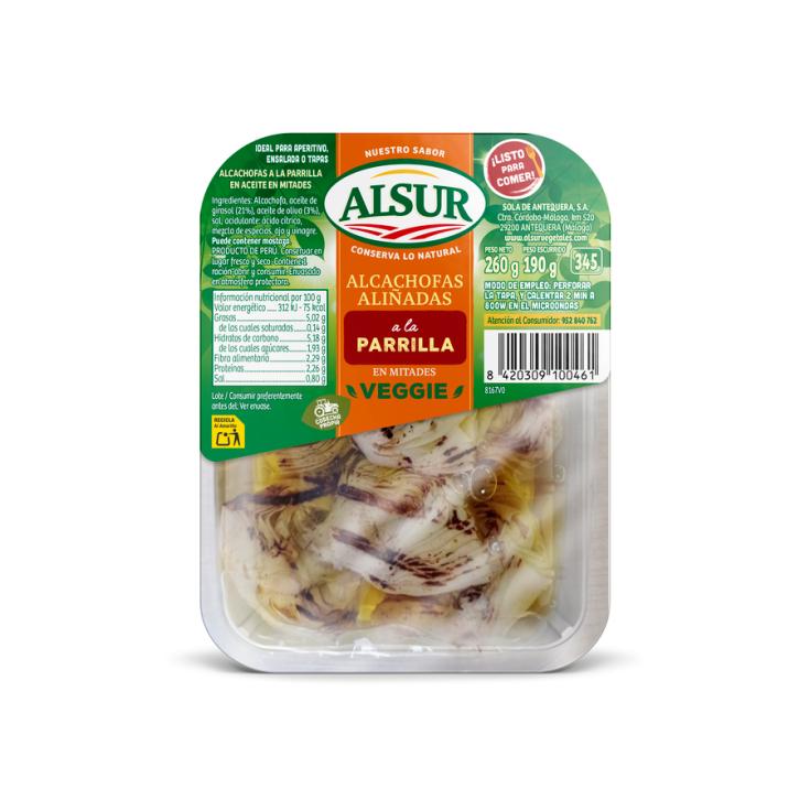 ALCACHOFAS A LA PARILLA,190G ALSUR