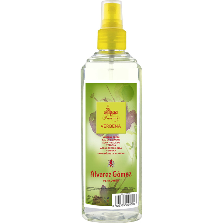 AGUA FRESCA VERBENA SPRAY, 300 ML ALVAREZ GOMEZ