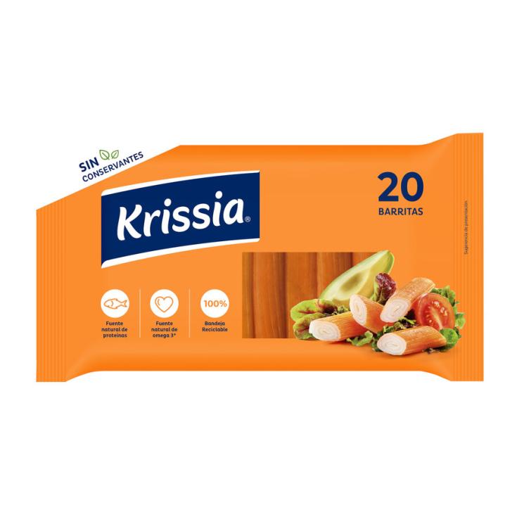 BARRITAS SURIMI REFRIGERADO , 300G KRISSIA