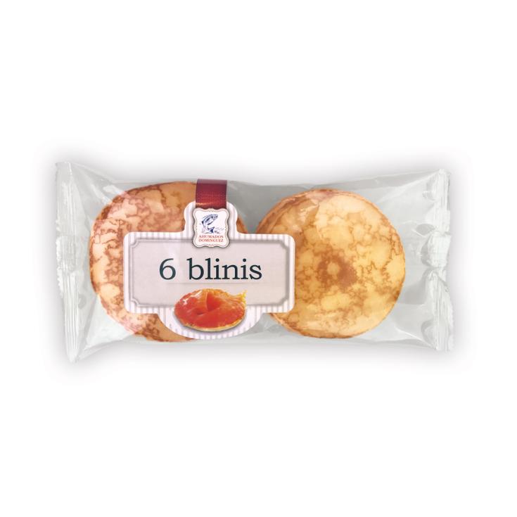 BLINIS MEDIO 6UND , 130G AHUMADOS DOMINGUEZ