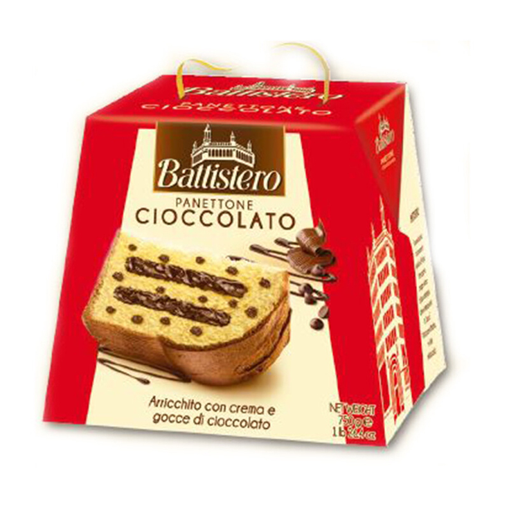 PANETONNE DE CHOCOLATE, 750G BATTISTERO