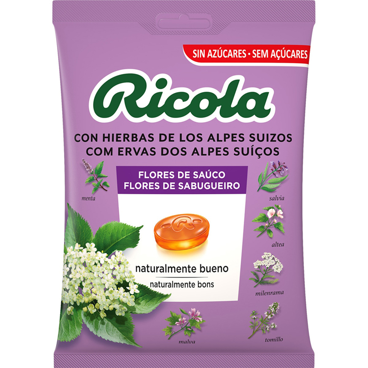 RICOLA BOLSA S/AZ70G FLOR.SAUCO RICOLA