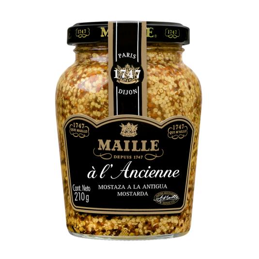 MOSTAZA A LA ANTIGUA, 210G MAILLE