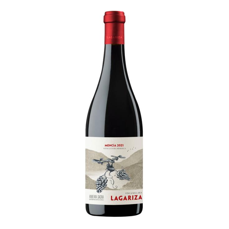 VINO TINTO MENCIA D.O. RIBERA SACRA, 75CL LAGARIZA