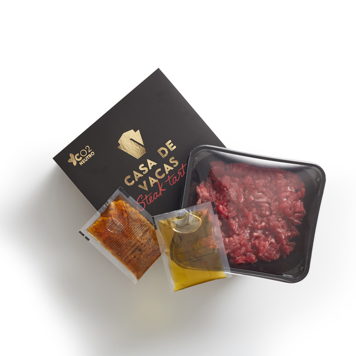 STEAK TARTAR MARINADO 180G CASA DE VACAS