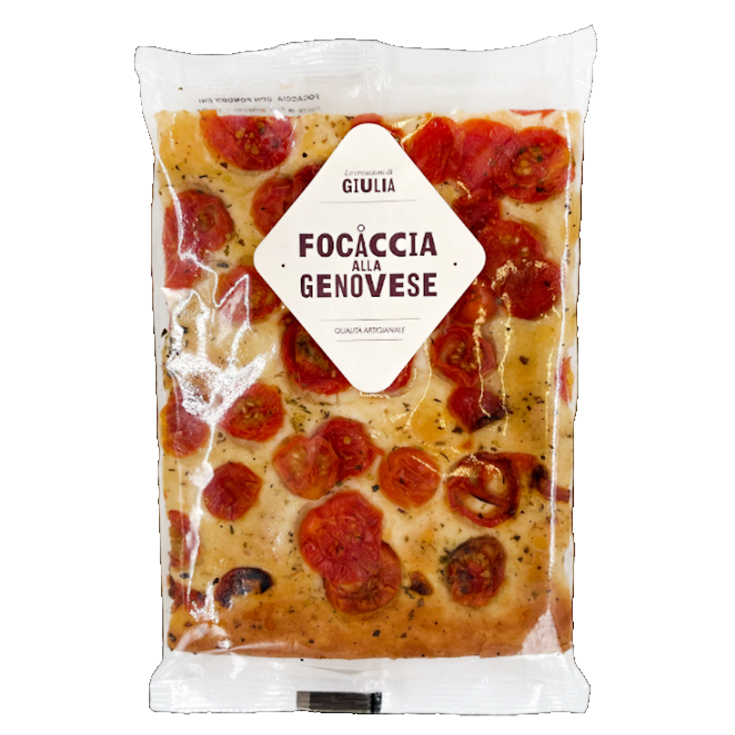 FOCACCIA ALLA GENOVESE POMODORINI, 180G LE CREAZIONI DI GIU