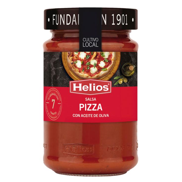 SALSA PARA PIZZA, 380G HELIOS