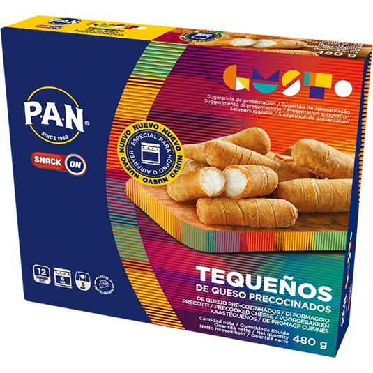 TEQUEÑOS DE QUESO PARA AIR FRYER, 12 UD P.A.N.