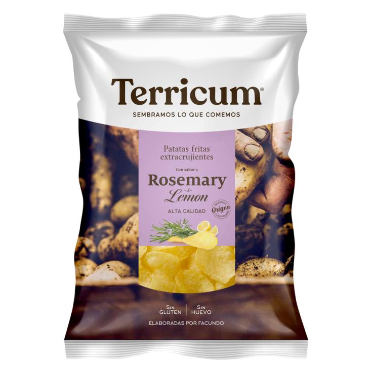 PATATAS FRITAS SABOR ROSEMARY-LEMON, 140G TERRICUM