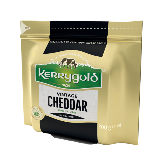 CHEDDAR BLANCO VINTAGE 200G KERRYGOLD