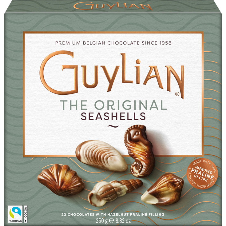 BOMBONES SEASHELLS, 250G GUYLIAN