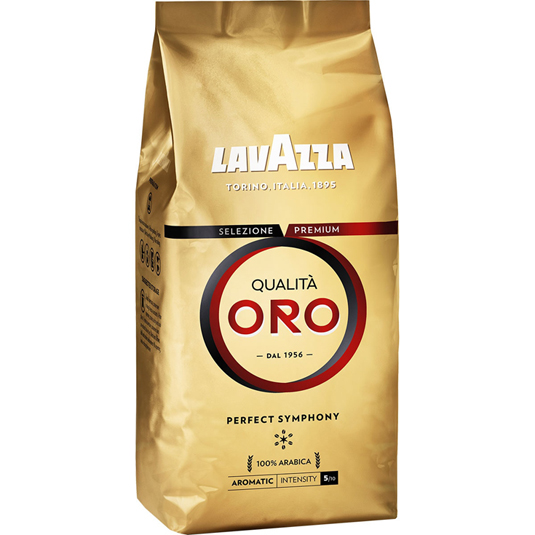 CAFE EN GRANO CALIDAD ORO, 500G LAVAZZA