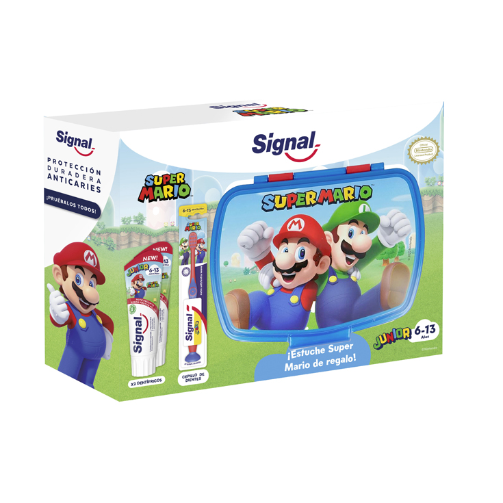 ESTUCHE MARIO BROSS JUNIOR SIGNAL